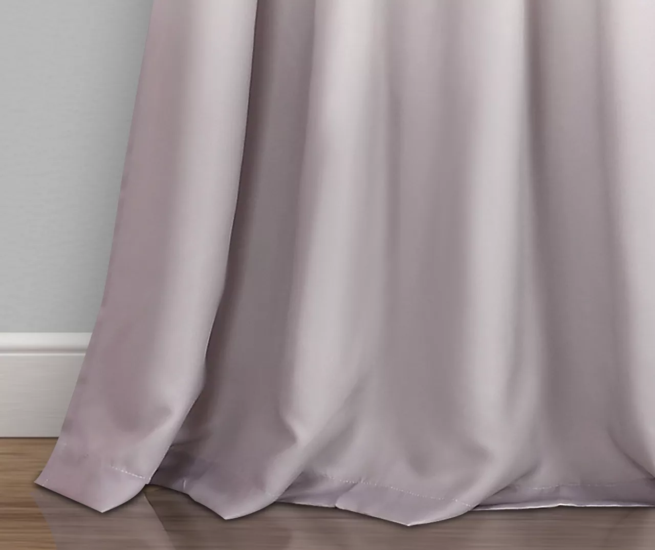 Umbre Fiesta Blush & Gray Ombre Room-Darkening Grommet Curtain Panel Pair, (95") 3 Umbre Fiesta Blush & Gray Ombre Room-Darkening Grommet Curtain Panel Pair, (95") - Image 3