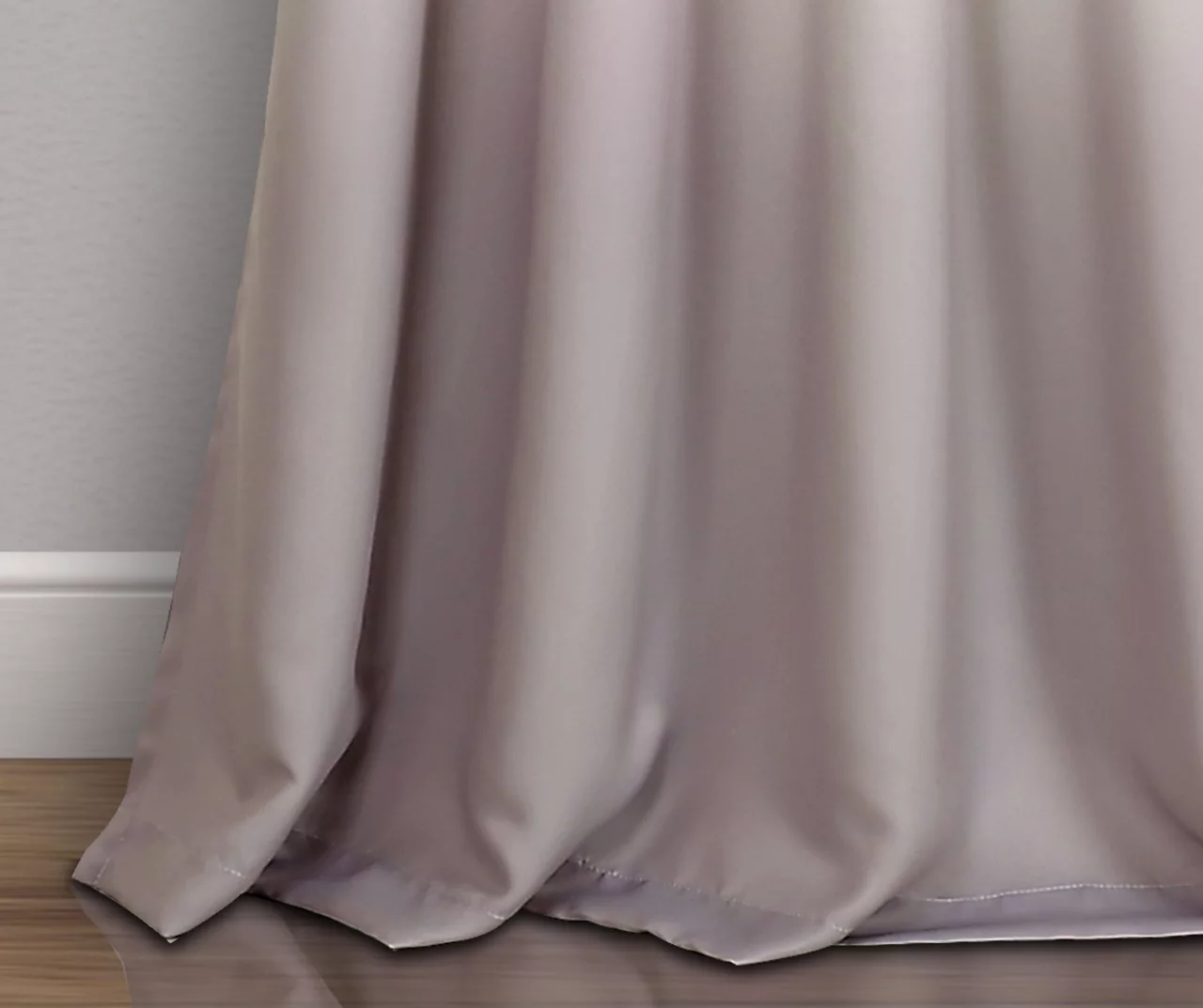 Umbre Fiesta Yellow & Gray Ombre Room-Darkening Grommet Curtain Panel Pair, (84") 4 Umbre Fiesta Yellow & Gray Ombre Room-Darkening Grommet Curtain Panel Pair, (84") - Image 4