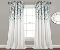 Weeping Flowers Room-Darkening Rod Pocket Curtain Panel Pair 23 Weeping Flowers Room-Darkening Rod Pocket Curtain Panel Pair -Cuisinart Store 810468230 7