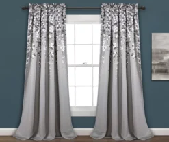 Weeping Flowers Room-Darkening Rod Pocket Curtain Panel Pair 25 Weeping Flowers Room-Darkening Rod Pocket Curtain Panel Pair -Cuisinart Store 810468233 8