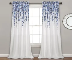 Weeping Flowers Room-Darkening Rod Pocket Curtain Panel Pair 29 Weeping Flowers Room-Darkening Rod Pocket Curtain Panel Pair -Cuisinart Store 810468237