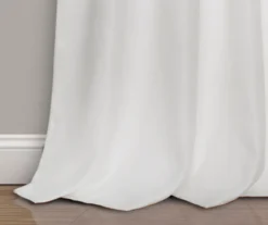 Weeping Flowers Navy & Blue Room-Darkening Rod Pocket Curtain Panel Pair, (95") 9 Weeping Flowers Navy & Blue Room-Darkening Rod Pocket Curtain Panel Pair, (95") -Cuisinart Store 810468238 3