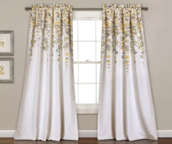 Weeping Flowers Room-Darkening Rod Pocket Curtain Panel Pair 33 Weeping Flowers Room-Darkening Rod Pocket Curtain Panel Pair -Cuisinart Store 810468244 4