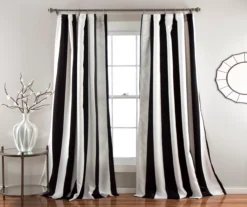 Wilbur Stripe Room-Darkening Back Tab Curtain Panel Pair 22 Wilbur Stripe Room-Darkening Back Tab Curtain Panel Pair -Cuisinart Store 810468247
