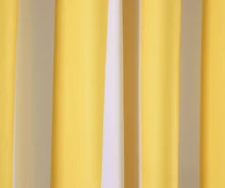 Wilbur Stripe Yellow & White Room-Darkening Back Tab Curtain Panel Pair, (95") 10 Wilbur Stripe Yellow & White Room-Darkening Back Tab Curtain Panel Pair, (95") -Cuisinart Store 810468251 2