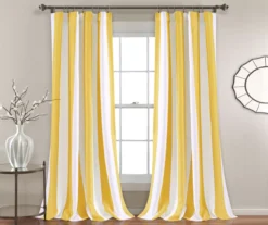 Wilbur Stripe Room-Darkening Back Tab Curtain Panel Pair 24 Wilbur Stripe Room-Darkening Back Tab Curtain Panel Pair -Cuisinart Store 810468251