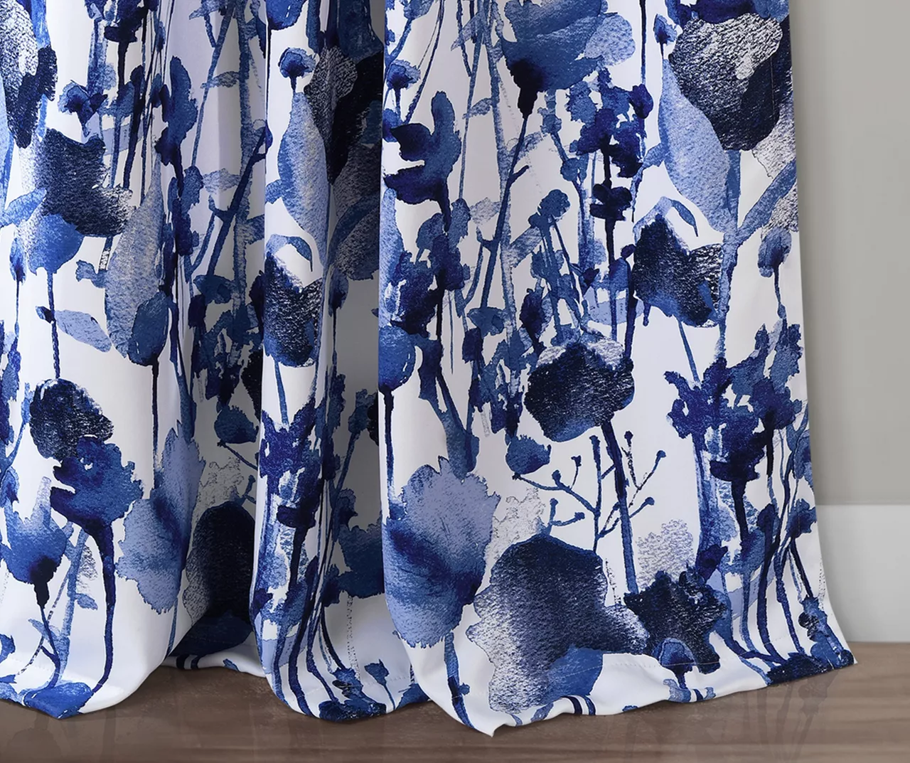 Zuri Flora Room-Darkening Back Tab Curtain Panel Pair 17 Zuri Flora Room-Darkening Back Tab Curtain Panel Pair - Image 17