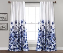 Zuri Flora Room-Darkening Back Tab Curtain Panel Pair 23 Zuri Flora Room-Darkening Back Tab Curtain Panel Pair -Cuisinart Store 810468255 8