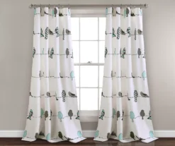 Rowley Birds Room-Darkening Rod Pocket Curtain Panel Pair 35 Rowley Birds Room-Darkening Rod Pocket Curtain Panel Pair -Cuisinart Store 810468260 1 1