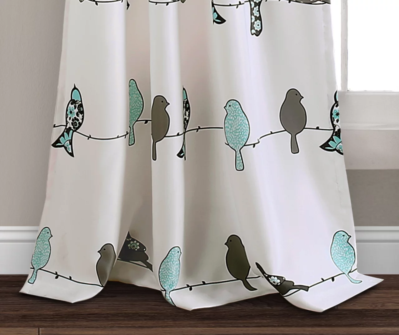 Rowley Birds Room-Darkening Rod Pocket Curtain Panel Pair 18 Rowley Birds Room-Darkening Rod Pocket Curtain Panel Pair - Image 18