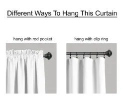 Rowley Birds Blue & Gray Room-Darkening Rod Pocket Curtain Panel Pair, (84") -Cuisinart Store 810468260 4