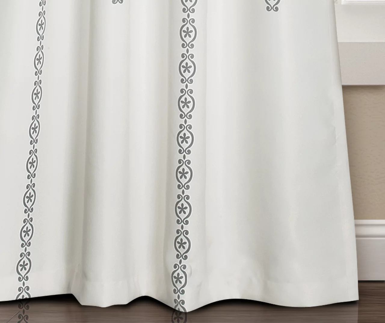 Stripe Medallion Room-Darkening Rod Pocket Curtain Panel Pair 13 Stripe Medallion Room-Darkening Rod Pocket Curtain Panel Pair - Image 13