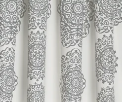 Stripe Medallion Room-Darkening Rod Pocket Curtain Panel Pair 33 Stripe Medallion Room-Darkening Rod Pocket Curtain Panel Pair -Cuisinart Store 810468268 3 1