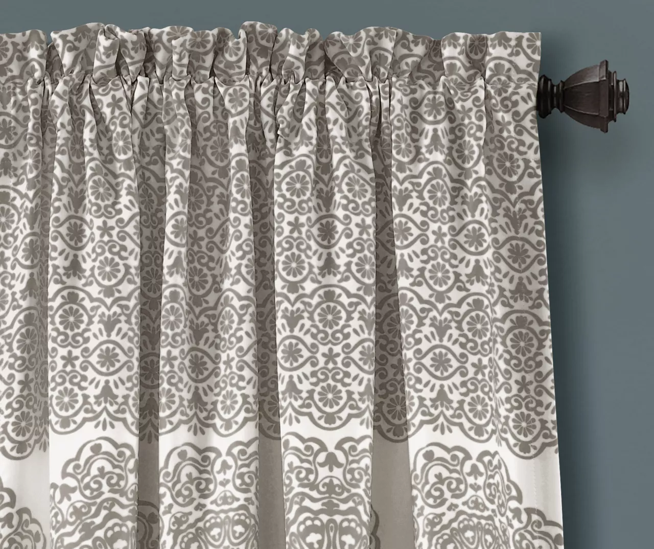 Stripe Medallion Room-Darkening Rod Pocket Curtain Panel Pair 15 Stripe Medallion Room-Darkening Rod Pocket Curtain Panel Pair - Image 15