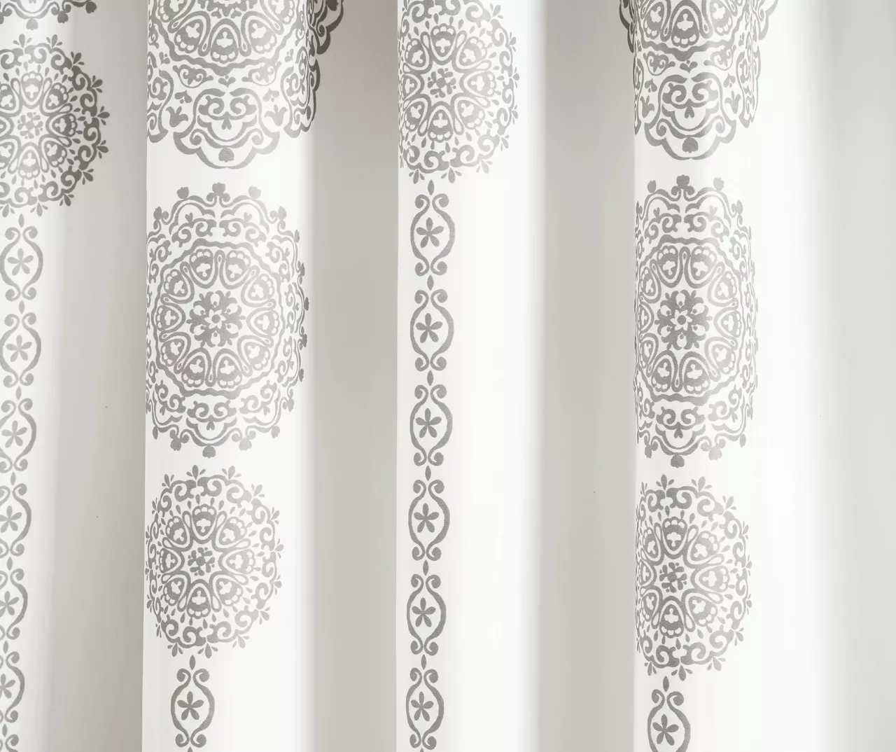 Stripe Medallion Room-Darkening Rod Pocket Curtain Panel Pair 16 Stripe Medallion Room-Darkening Rod Pocket Curtain Panel Pair - Image 16