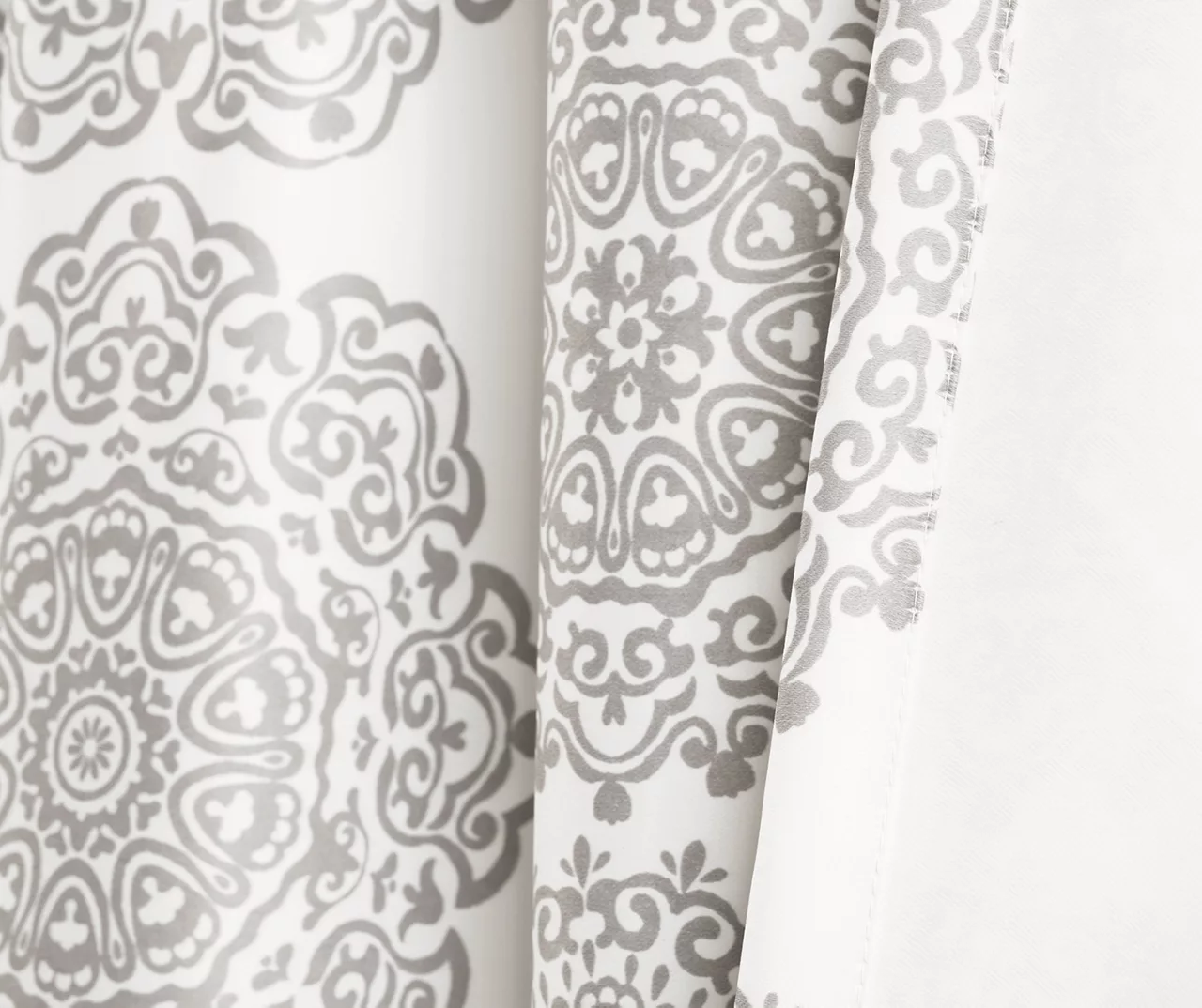 Stripe Medallion Room-Darkening Rod Pocket Curtain Panel Pair 18 Stripe Medallion Room-Darkening Rod Pocket Curtain Panel Pair - Image 18