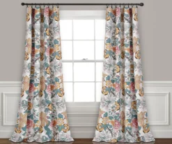 Sydney Floral Room-Darkening Rod Pocket Curtain Panel Pair -Cuisinart Store 810468276 6