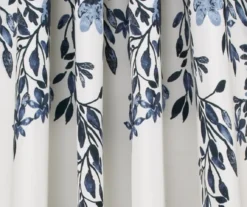 Tanisha Floral Room-Darkening Rod Pocket Curtain Panel Pair, (84") -Cuisinart Store 810468287 2 1