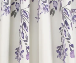Tanisha Floral Room-Darkening Rod Pocket Curtain Panel Pair, (84") -Cuisinart Store 810468288 2 1