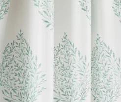 Teardrop Leaf Room-Darkening Back Tab Curtain Panel Pair 31 Teardrop Leaf Room-Darkening Back Tab Curtain Panel Pair -Cuisinart Store 810468294 3