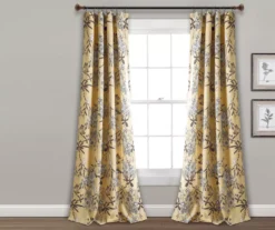 Botanical Garden Room-Darkening Rod Pocket Curtain Panel Pair -Cuisinart Store 810468299