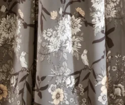 Botanical Garden Gray Room-Darkening Rod Pocket Curtain Panel Pair, (84") 9 Botanical Garden Gray Room-Darkening Rod Pocket Curtain Panel Pair, (84") -Cuisinart Store 810468301 3