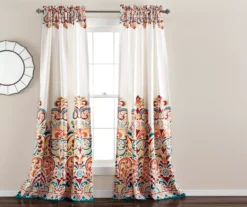 Clara Paisley Room-Darkening Rod Pocket Curtain Panel Pair -Cuisinart Store 810468307