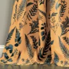 Devonia Allover Yellow & Blue Floral Room-Darkening Rod Pocket Curtain Panel Pair, (84")