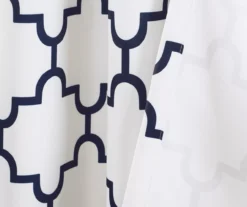 Bellagio Trellis Room-Darkening Rod Pocket Curtain Panel Pair -Cuisinart Store 810468350 4