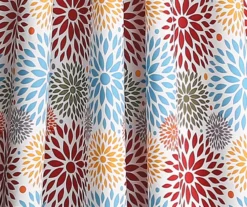 Blooming Flower Room-Darkening Rod Pocket Curtain Panel Pair 16 Blooming Flower Room-Darkening Rod Pocket Curtain Panel Pair -Cuisinart Store 810468362 3