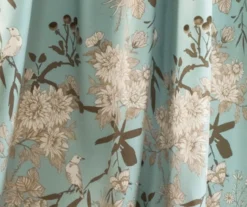 Botanical Garden Blue Room-Darkening Rod Pocket Curtain Panel Pair, (95") 10 Botanical Garden Blue Room-Darkening Rod Pocket Curtain Panel Pair, (95") -Cuisinart Store 810468364 3