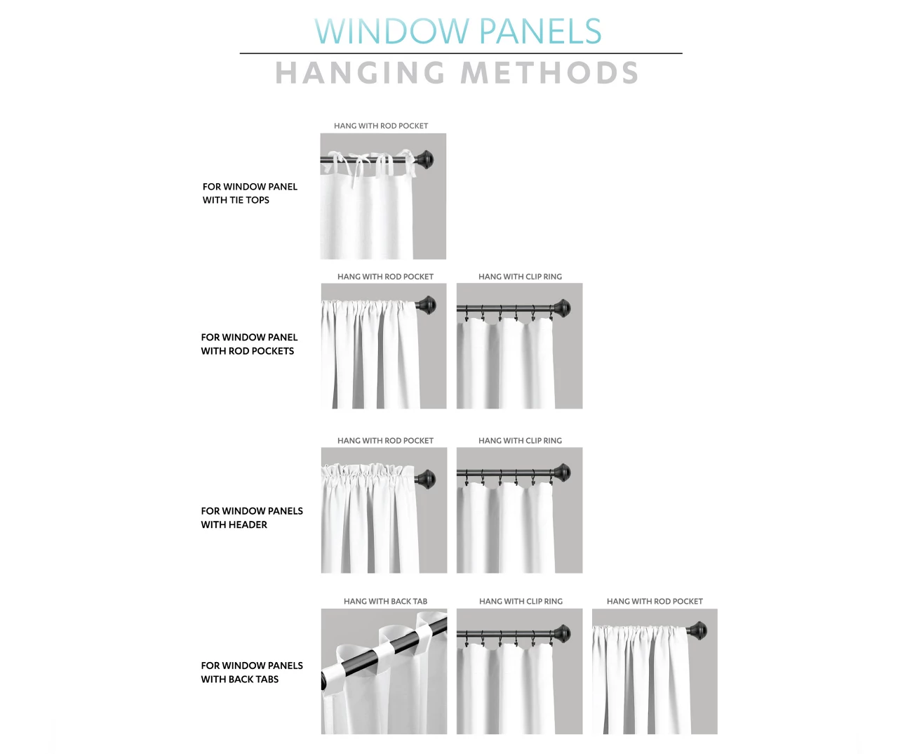 Botanical Garden Gray & White Room-Darkening Rod Pocket Curtain Panel Pair, (84") 7 Botanical Garden Gray & White Room-Darkening Rod Pocket Curtain Panel Pair, (84") - Image 7