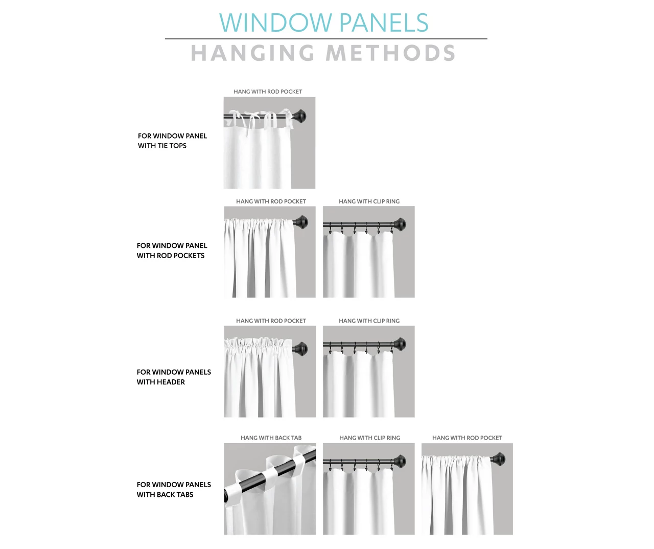 Hygge Geo Navy & White Room-Darkening Grommet Curtain Panel Pair, (84") 6 Hygge Geo Navy & White Room-Darkening Grommet Curtain Panel Pair, (84") - Image 6