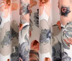 Leah Floral Room-Darkening Grommet Curtain Panel Pair 25 Leah Floral Room-Darkening Grommet Curtain Panel Pair -Cuisinart Store 810468388 3