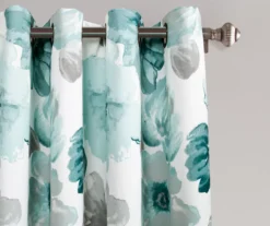 Leah Floral Room-Darkening Grommet Curtain Panel Pair 39 Leah Floral Room-Darkening Grommet Curtain Panel Pair -Cuisinart Store 810468390 1