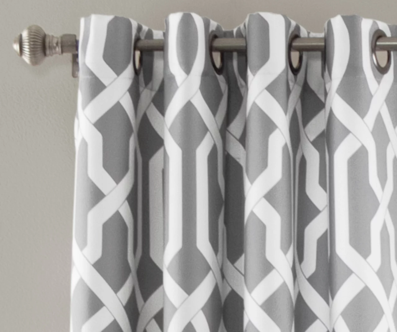 Edward Trellis Room-Darkening Grommet Curtain Panel Pair 20 Edward Trellis Room-Darkening Grommet Curtain Panel Pair - Image 20