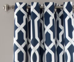 Edward Trellis Room-Darkening Grommet Curtain Panel Pair 32 Edward Trellis Room-Darkening Grommet Curtain Panel Pair -Cuisinart Store 810468417 1