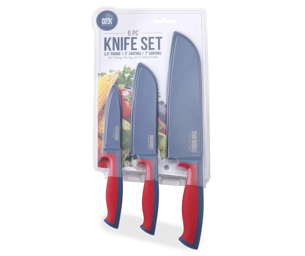 Soft Touch 6-Piece Knife Set 1 Soft Touch 6-Piece Knife Set