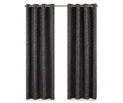 Warren Charcoal Blackout Grommet Curtain Panel, (108") 12 Warren Charcoal Blackout Grommet Curtain Panel, (108") -Cuisinart Store 810474055 4