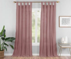 Vue Priya Semi-Sheer Tab Top Curtain Panel 32 Vue Priya Semi-Sheer Tab Top Curtain Panel -Cuisinart Store 810474068 1