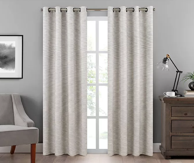 Eclipse Warren Blackout Grommet Curtain Panel 12 Eclipse Warren Blackout Grommet Curtain Panel - Image 12