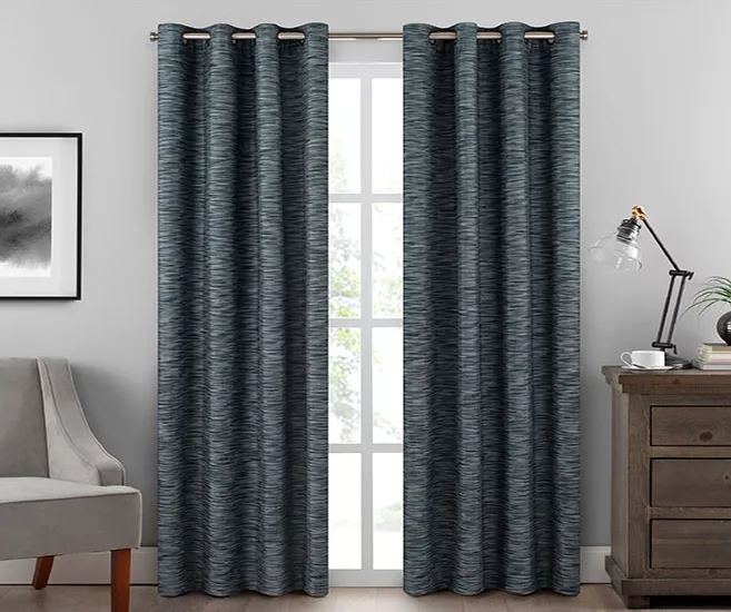 Eclipse Warren Blackout Grommet Curtain Panel 7 Eclipse Warren Blackout Grommet Curtain Panel - Image 7