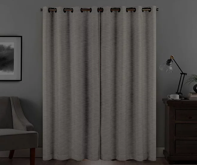 Warren Platinum Blackout Grommet Curtain Panel, (63") 6 Warren Platinum Blackout Grommet Curtain Panel, (63") - Image 6
