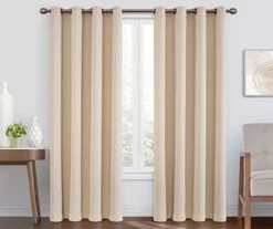 Eclipse Round & Round Blackout Grommet Curtain Panel -Cuisinart Store 810474092 1