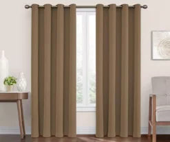 Eclipse Round & Round Blackout Grommet Curtain Panel -Cuisinart Store 810474094 1