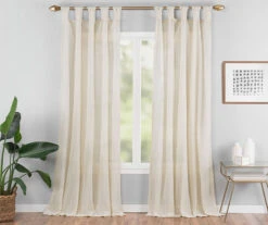 Vue Priya Semi-Sheer Tab Top Curtain Panel 37 Vue Priya Semi-Sheer Tab Top Curtain Panel -Cuisinart Store 810474127 1