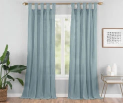 Vue Priya Semi-Sheer Tab Top Curtain Panel 23 Vue Priya Semi-Sheer Tab Top Curtain Panel -Cuisinart Store 810474132 1