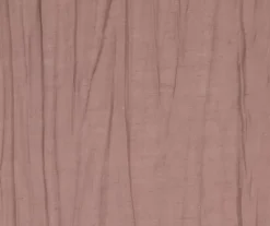 Priya Dark Rose Semi-Sheer Tab Top Curtain Panel, (63") 8 Priya Dark Rose Semi-Sheer Tab Top Curtain Panel, (63") -Cuisinart Store 810474133 3