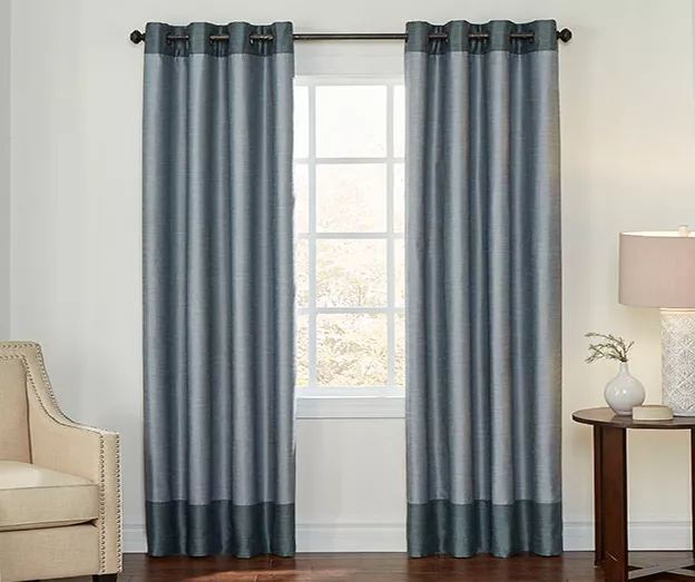 Eclipse Monty Blackout Grommet Curtain Panel 9 Eclipse Monty Blackout Grommet Curtain Panel - Image 9