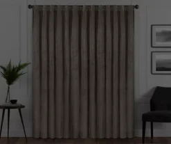 Eclipse Harper Velvet Blackout Rod Pocket Curtain Panel 22 Eclipse Harper Velvet Blackout Rod Pocket Curtain Panel -Cuisinart Store 810474950 6 1